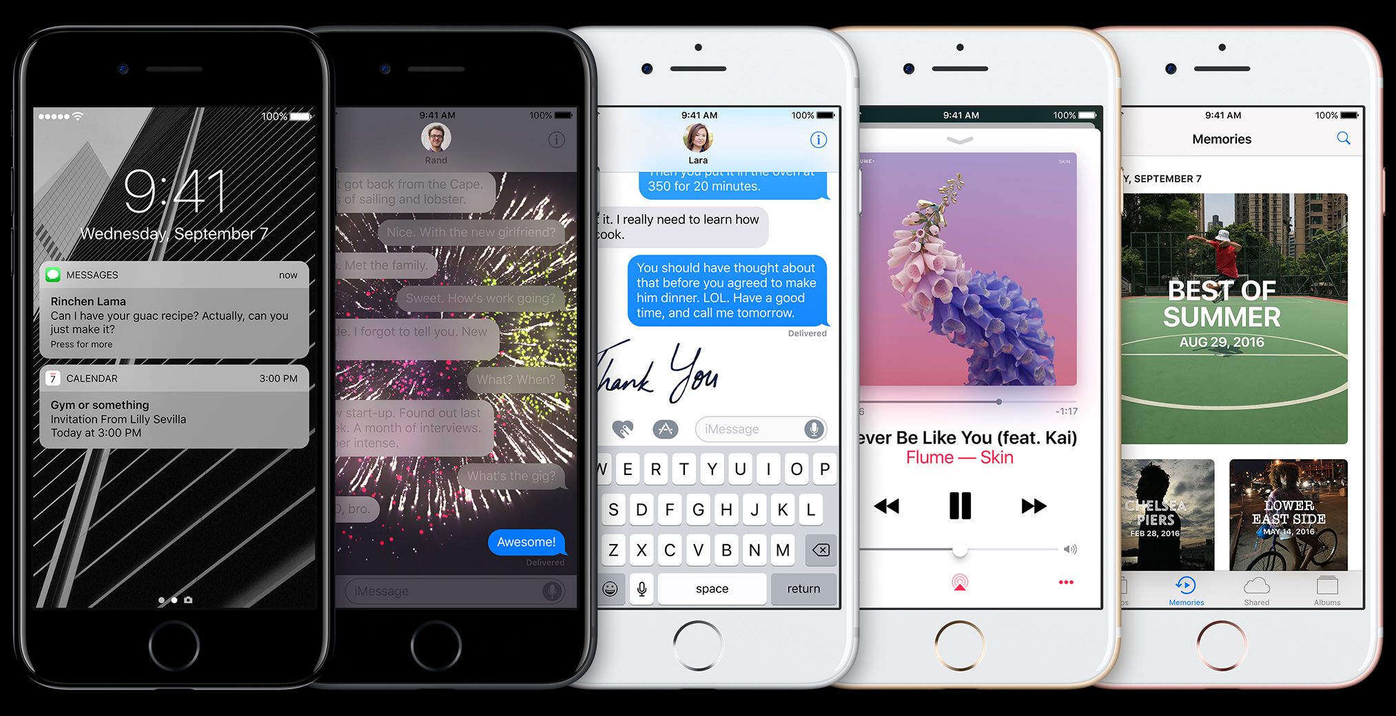 iOS 10. Preto je iPhone unikát.